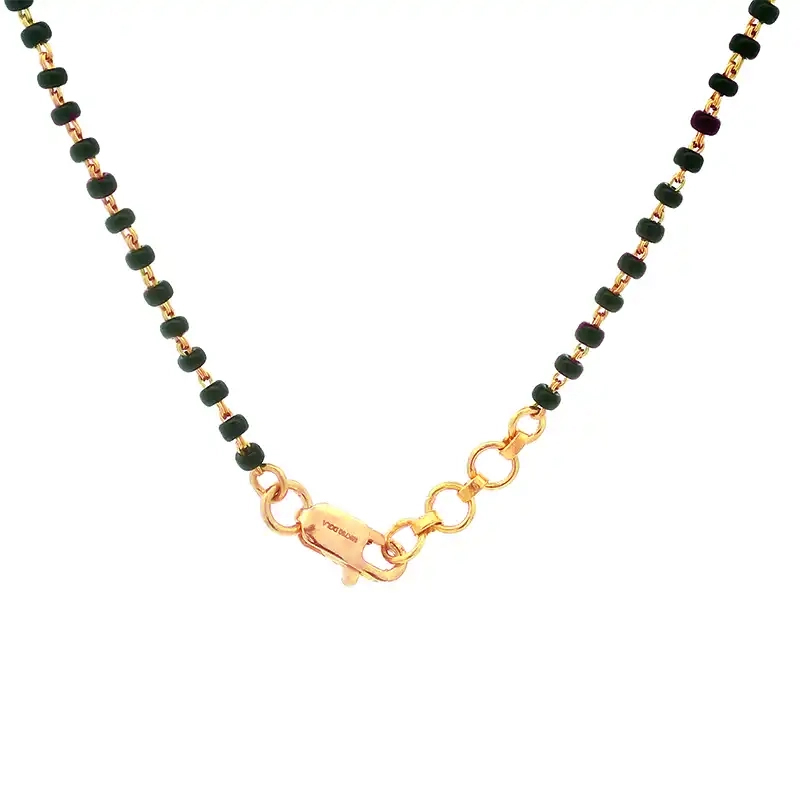 18K Gold Diamond Mangalsutra